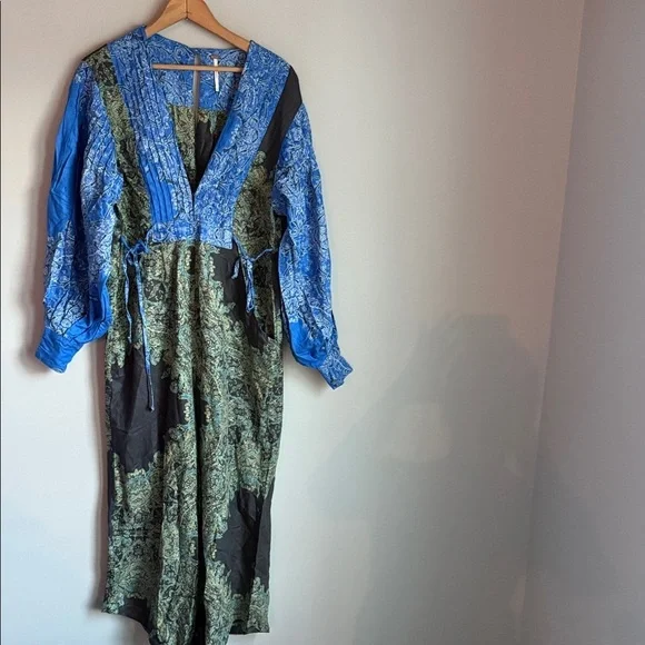 Free People Blooming Fields Jumpsuit Small - Picture 2 of 13
